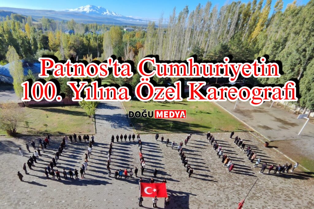 Patnos’ta Cumhuriyet’in 100. Yılına Özel Koreografi