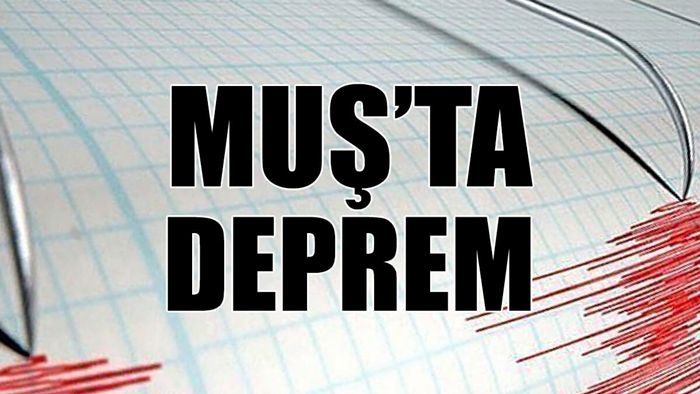 Muş’ta Korkutan Deprem
