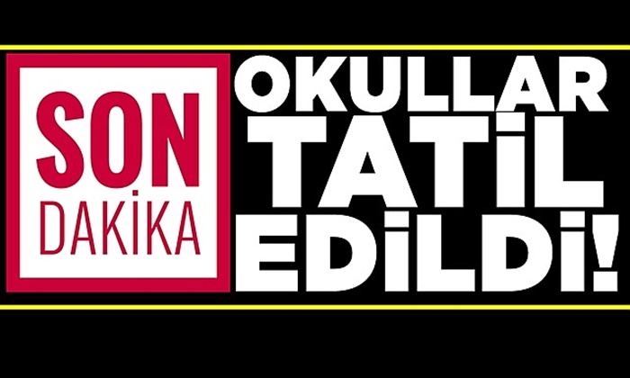Patnos’ta Okullara Kar Tatili