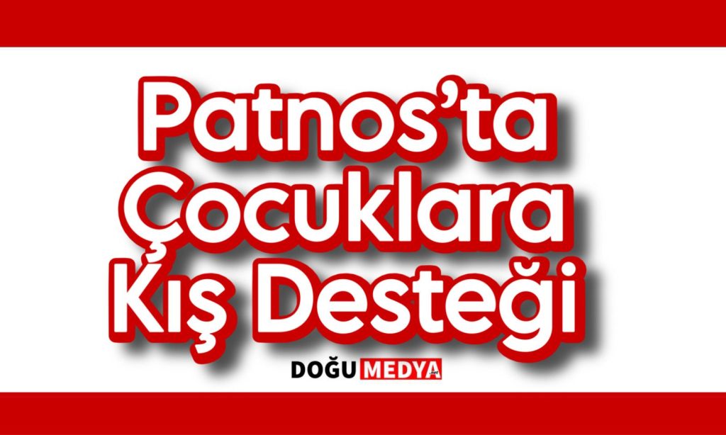 Patnos’ta Çocuklara Kış Desteği