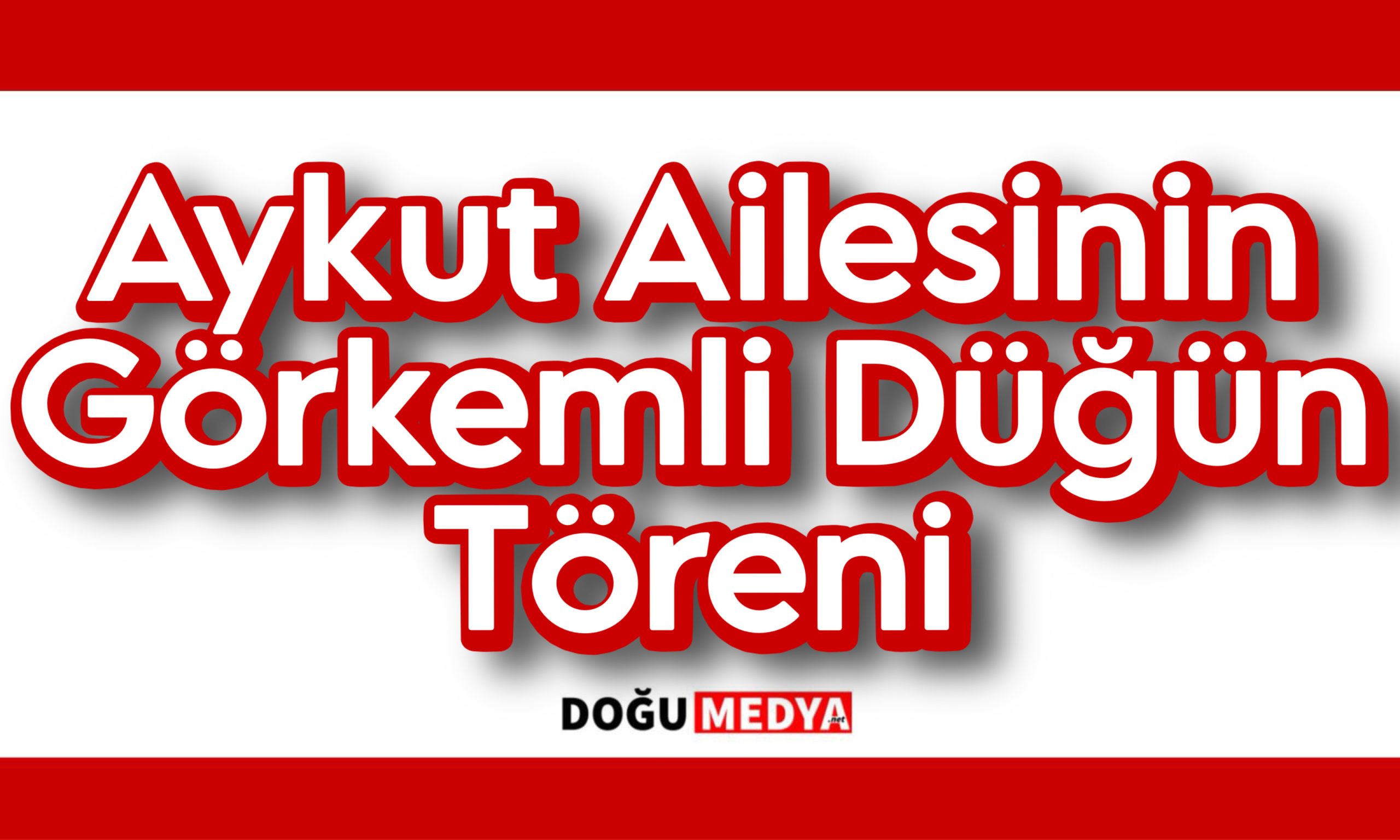 Aykut Ailesinin Görkemli Düğün Töreni