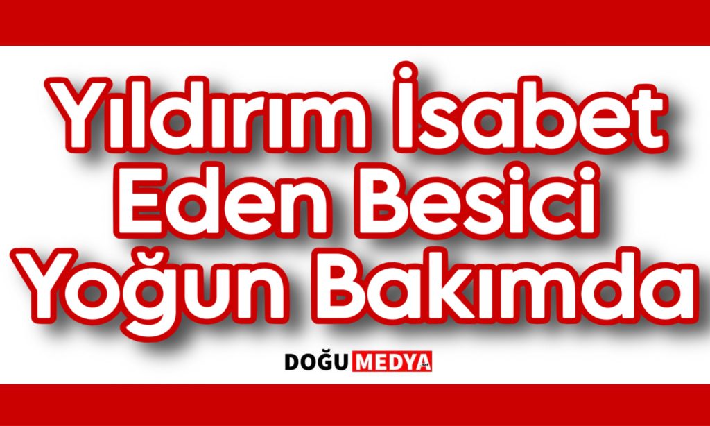 Yıldırım İsabet Eden Besici Yoğun Bakımda
