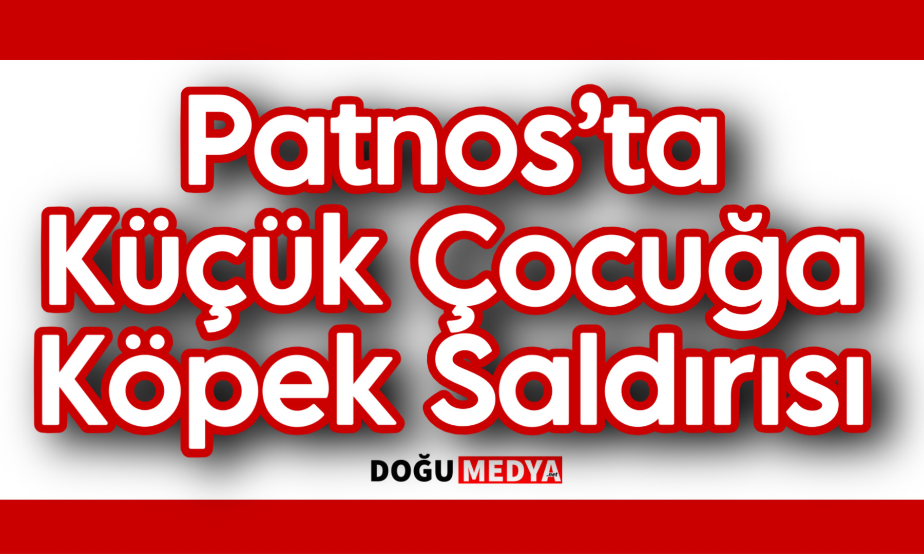 Patnos’ta Küçük Çocuğa Köpek Saldırısı
