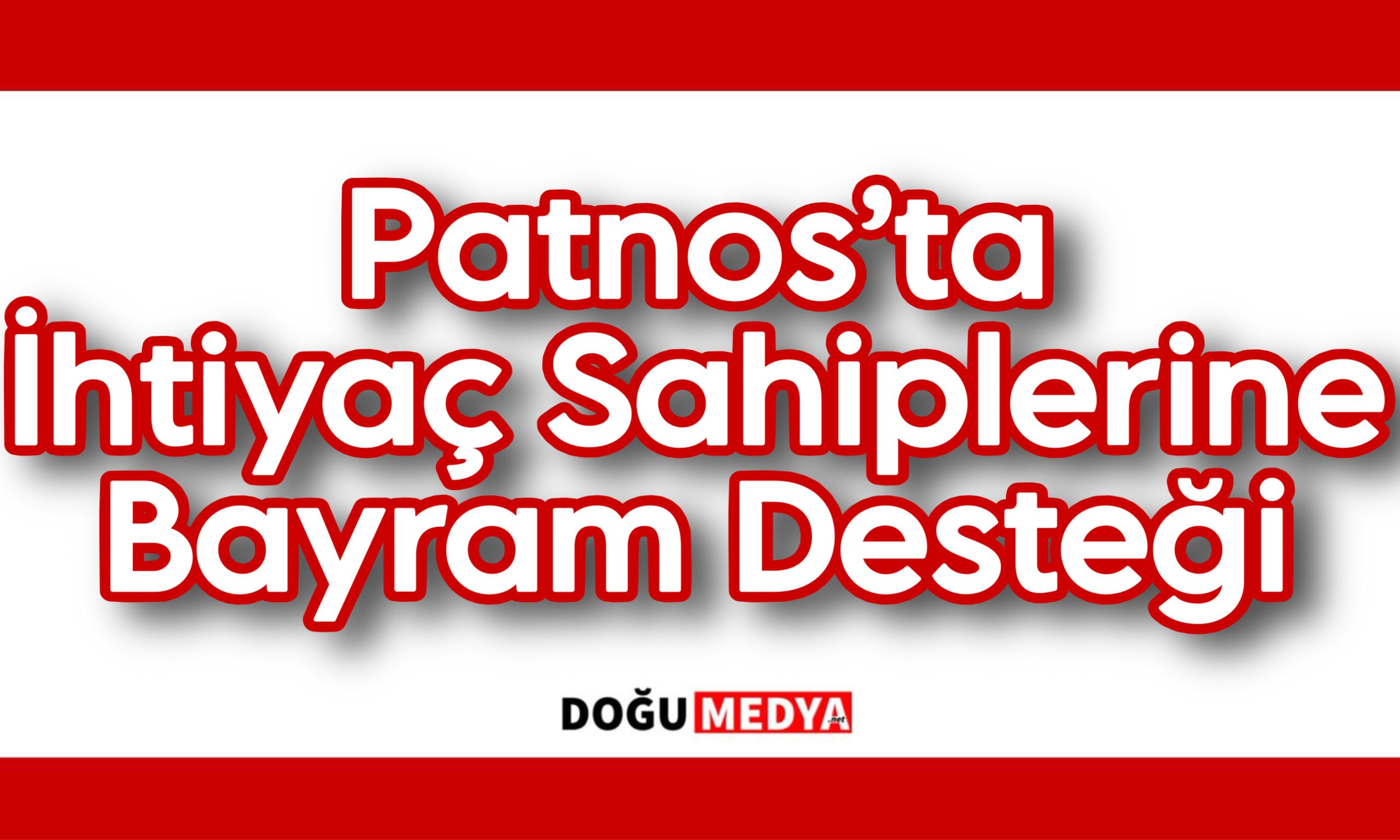 Patnos’ta İhtiyaç Sahiplerine Bayram Desteği