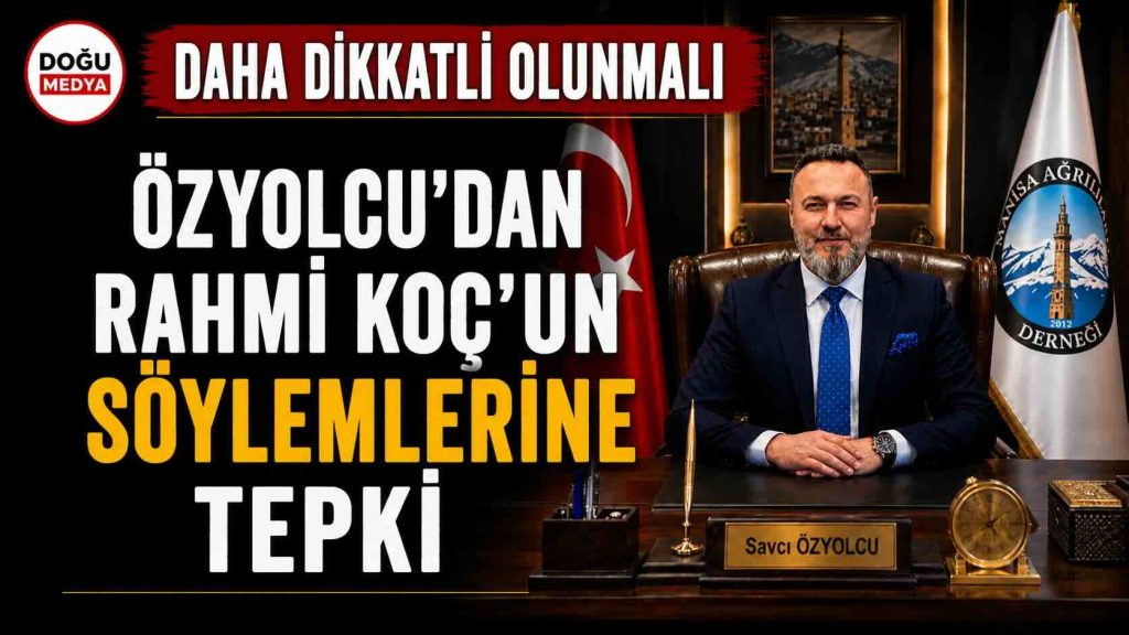 Özyolcu’dan Rahmi Koç Görüntülerine Tepki