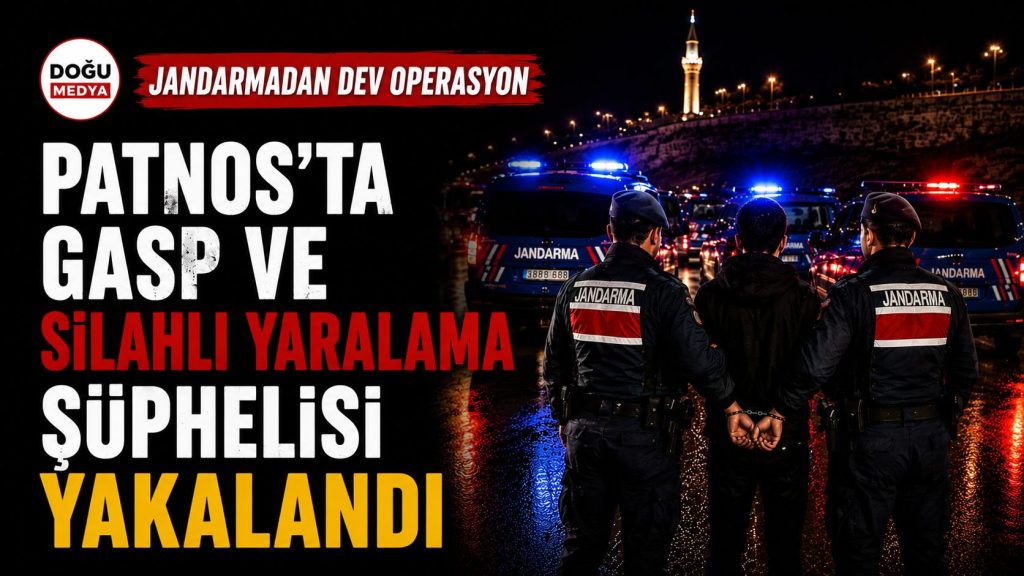 Patnos’ta Gasp ve Silahlı Yaralama Olayının Şüphelisi Jandarmanın Özel Operasyonuyla Yakalandı