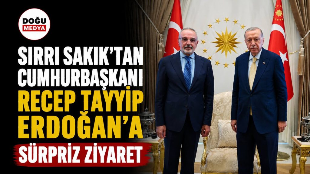 Sırrı Sakık’tan Cumhurbaşkanı Erdoğan’a Kritik Görüşme 