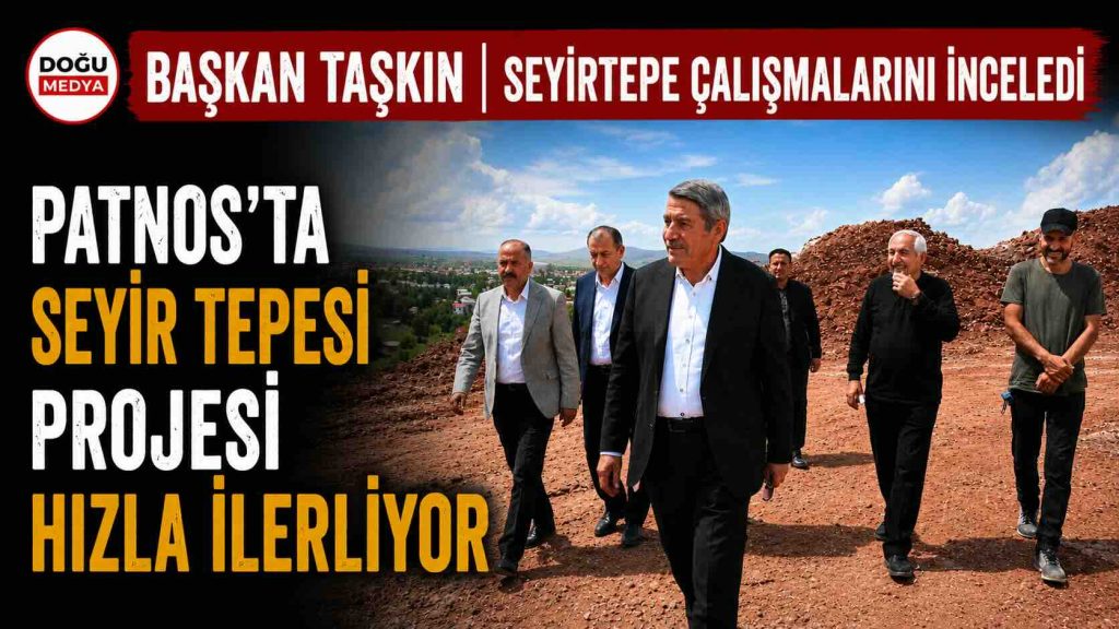 Patnos’ta Seyir Tepesi Projesi Hızla İlerliyor