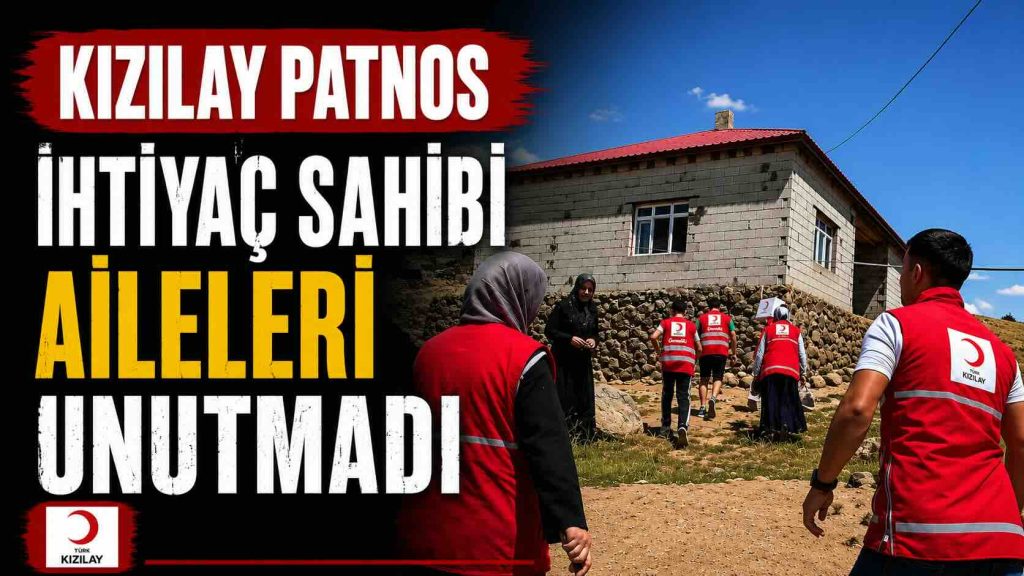Kızılay Patnos İhtiyaç Sahibi Aileleri Unutmadı