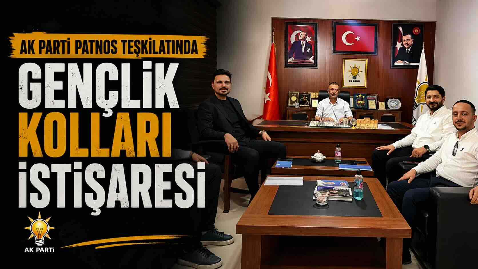 AK Parti Patnos Teşkilatında Gençlik Kolları İstişaresi