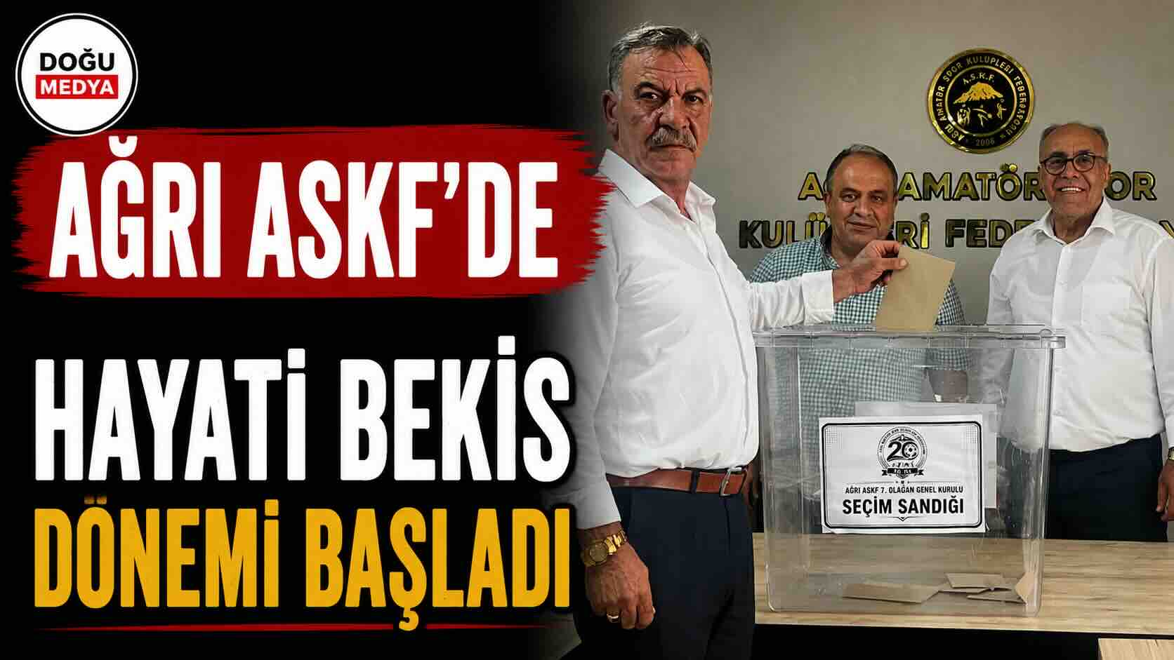 Ağrı ASKF’de Hayati Bekis Dönemi Başladı
