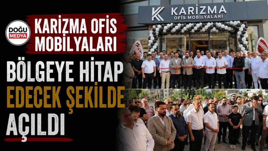 Karizma Ofis Mobilyaları Bölgeye Hitap Edecek Şekilde Açıldı