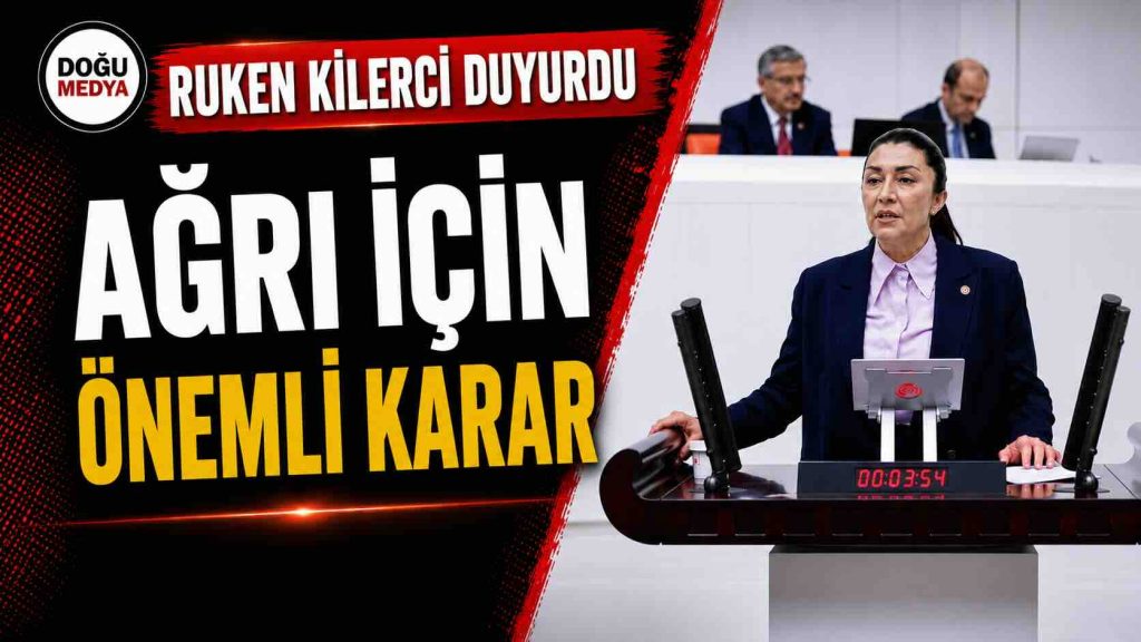 Ruken Kilerci Duyurdu: Ağrı İçin Önemli Karar