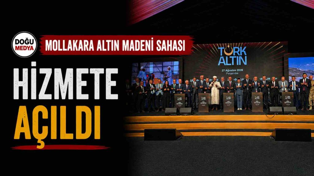Mollakara Altın Madeni Sahası Hizmete Açıldı