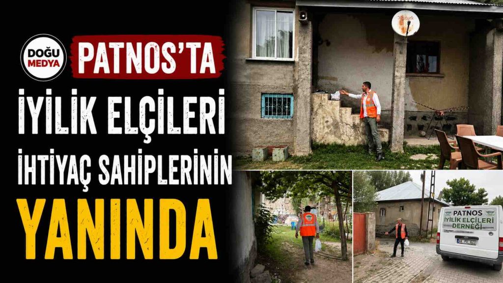 Patnos’ta İyilik Elçileri İhtiyaç Sahiplerinin Yanında