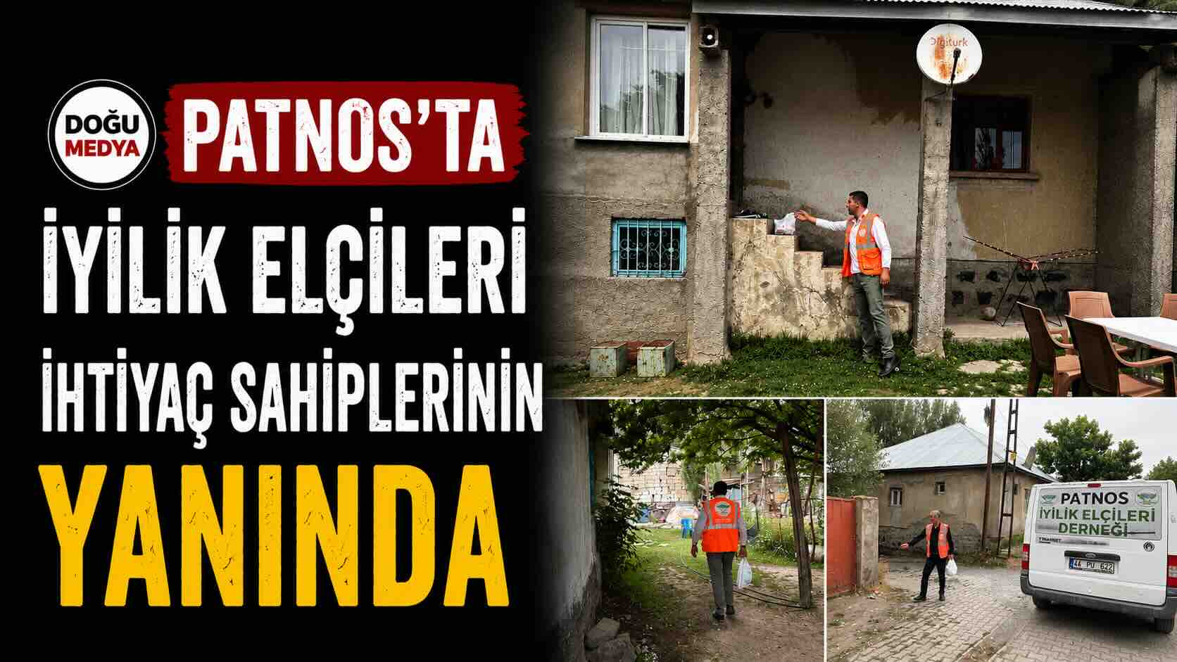 Patnos’ta İyilik Elçileri İhtiyaç Sahiplerinin Yanında