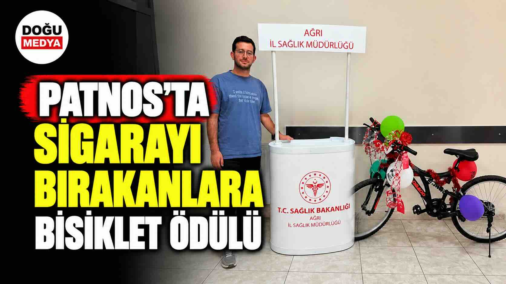 Patnos’ta Sigarayı Bırakanlara Bisiklet Ödülü