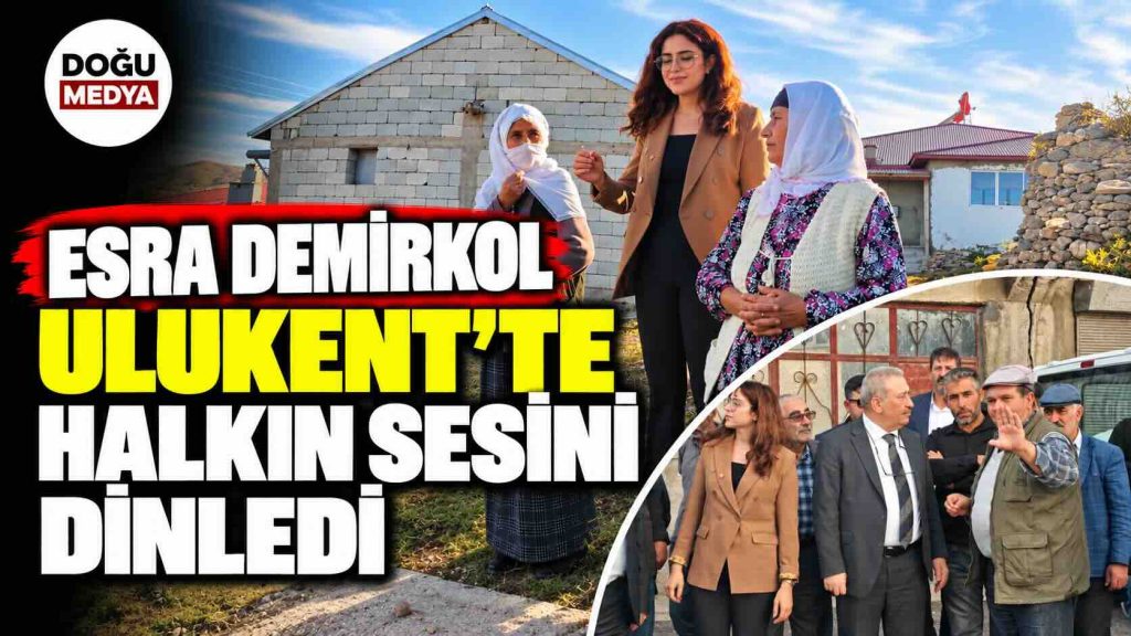 Esra Demirkol Ulukent’te Halkın Sesini Dinledi 