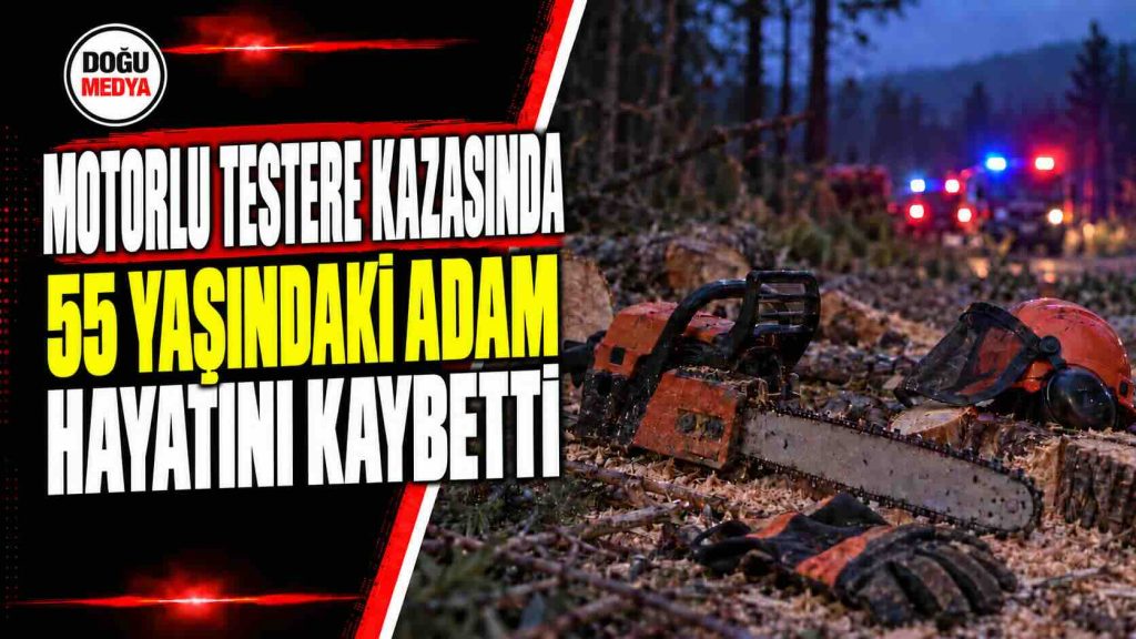 Motorlu Testere Kazasında 55 Yaşındaki Adam Hayatını Kaybetti