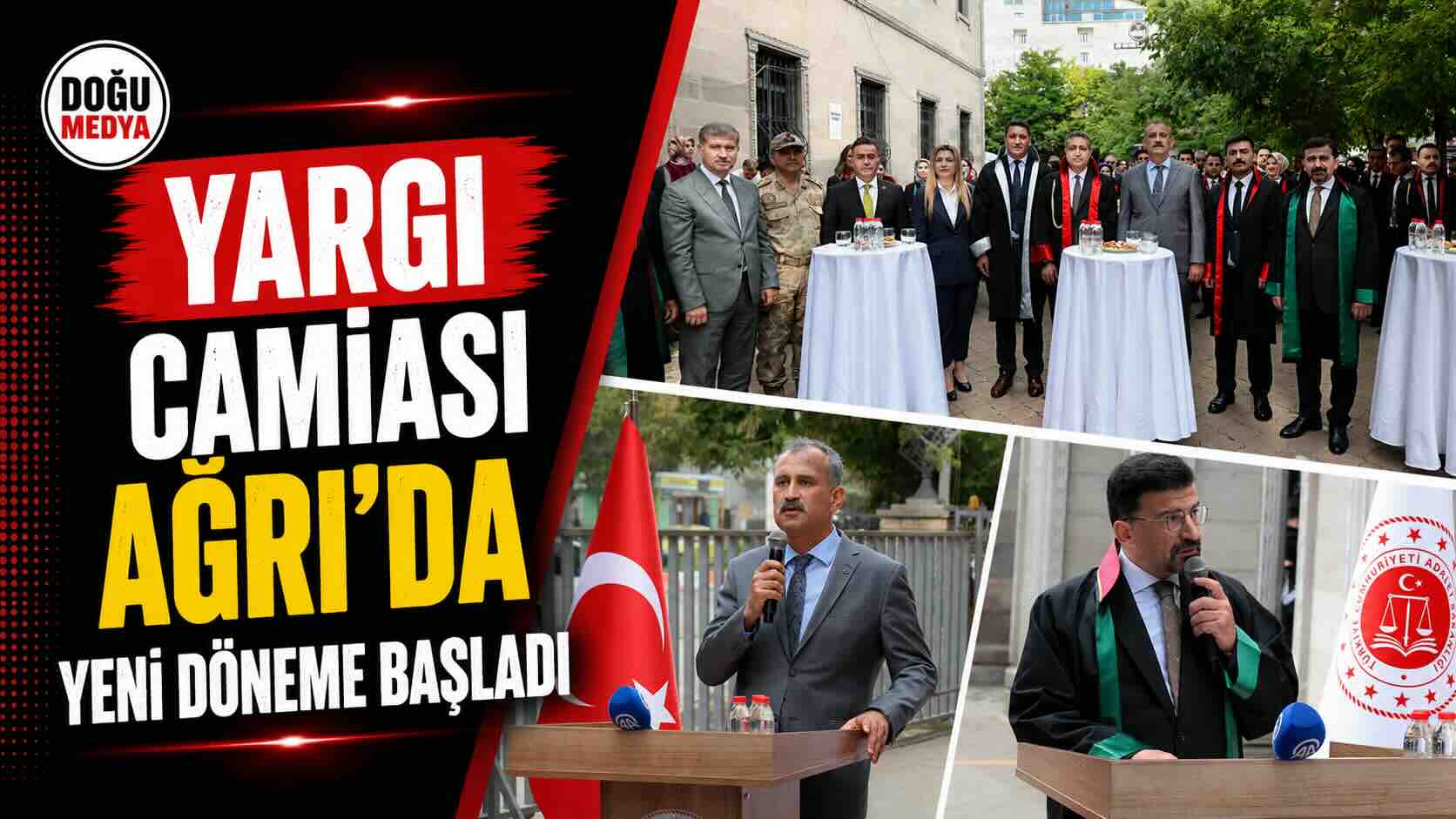Yargı Camiası Ağrı’da Yeni Döneme Başladı