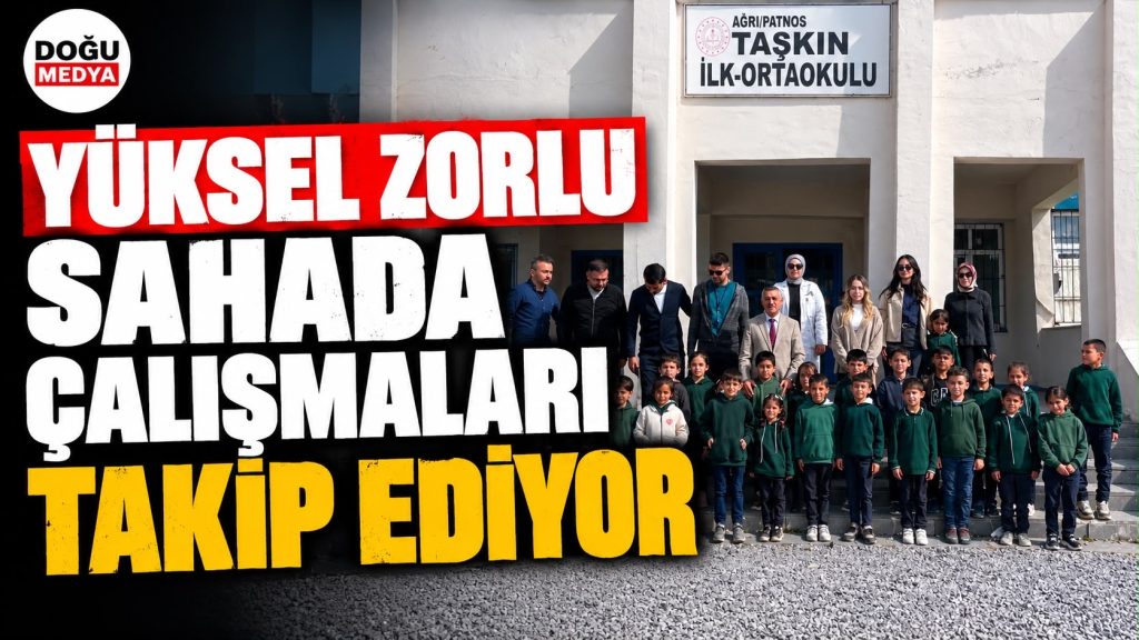 Yüksel Zorlu Sahada Çalışmaları Takip Ediyor