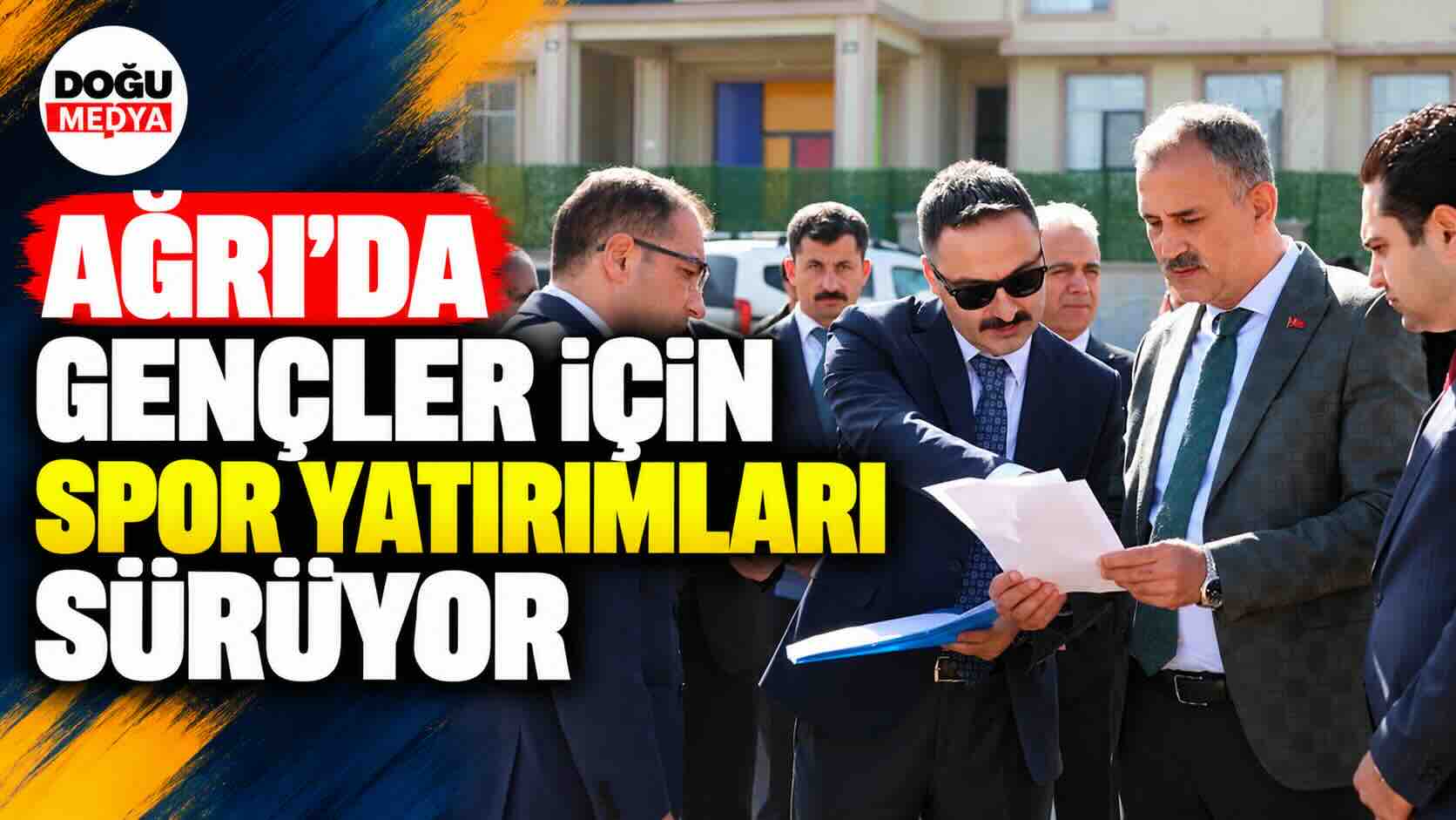 Ağrı’da Gençler İçin Spor Yatırımları Sürüyor