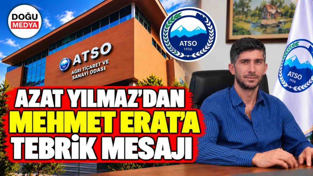 Azat Yılmaz’dan Mehmet Erat’a Tebrik Mesajı