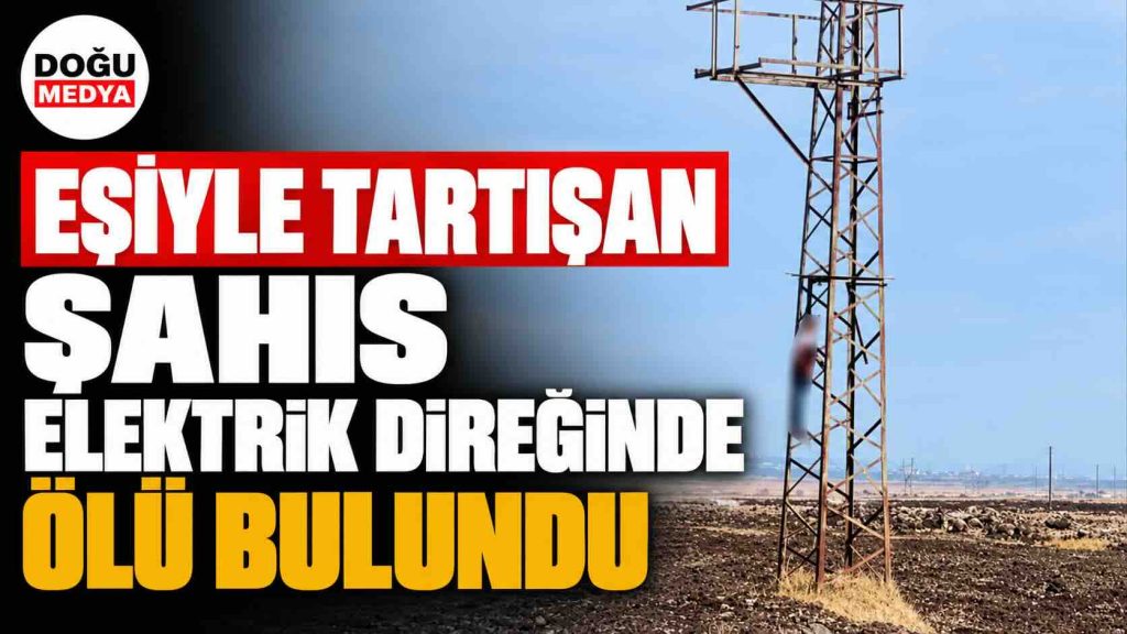Eşiyle Tartışan Şahıs Elektrik Direğinde Ölü Bulundu