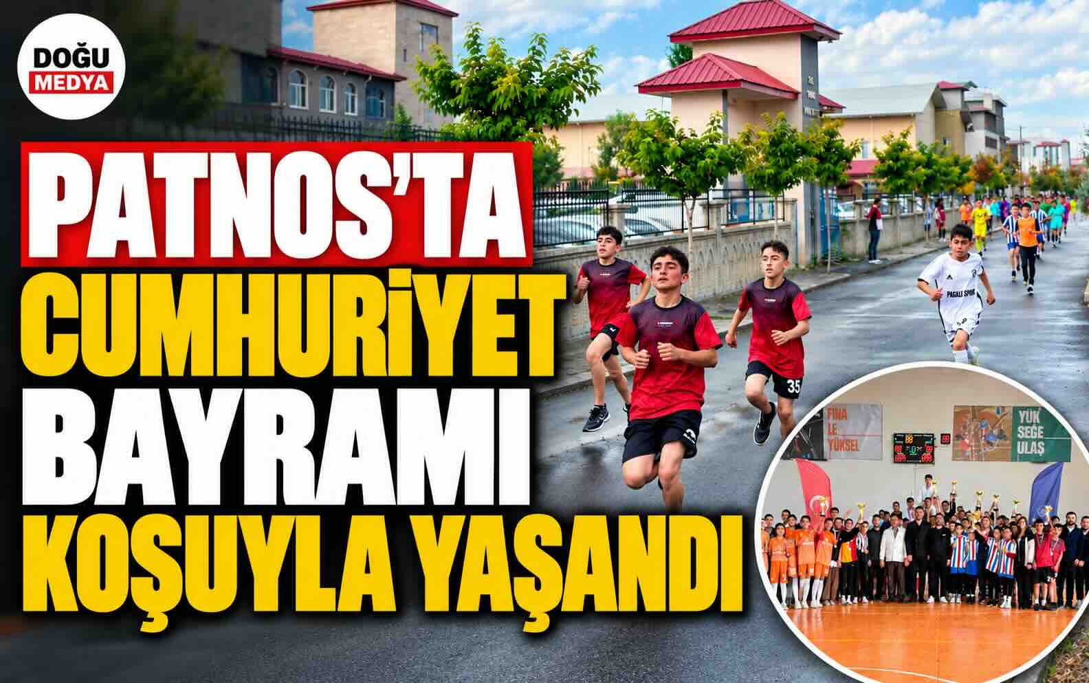 Patnos’ta Cumhuriyet Bayramı Coşkusu Koşuyla Yaşandı