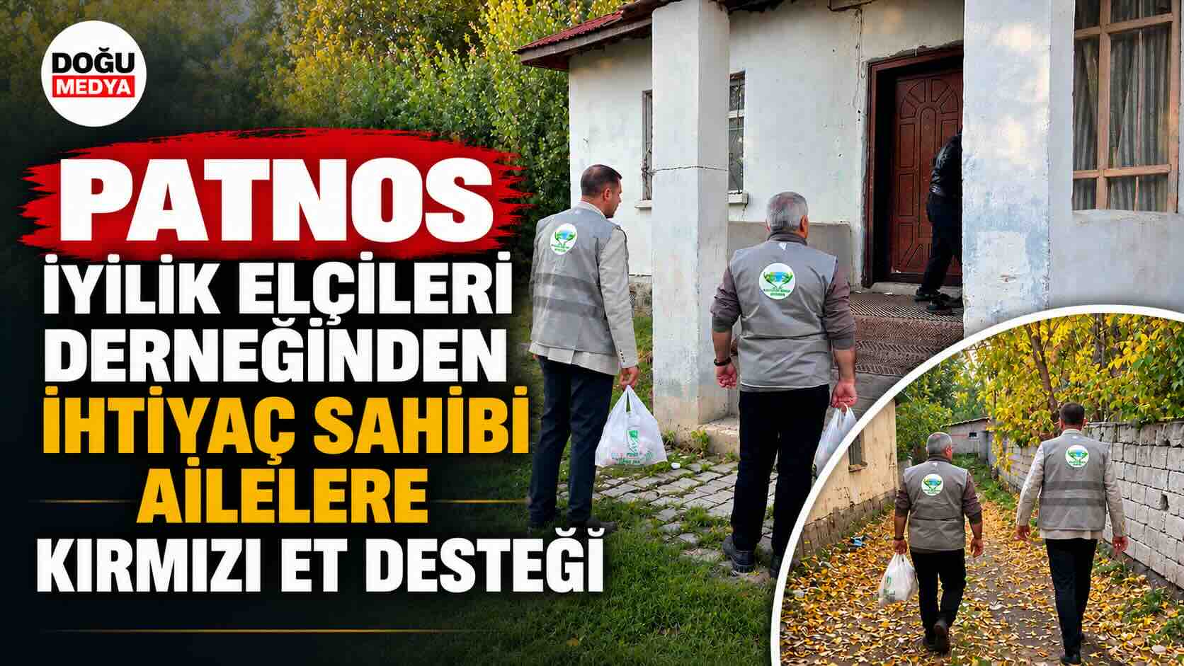 Patnos İyilik Elçileri Derneğinden İhtiyaç Sahibi Ailelere Kırmızı Et Desteği