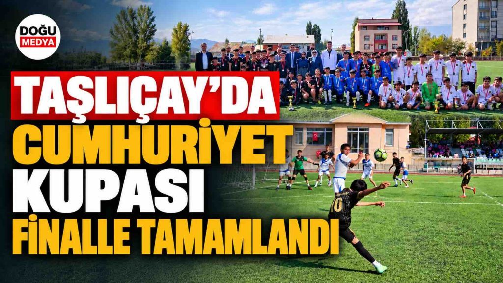 Taşlıçay’da Cumhuriyet Kupası Finalle Tamamlandı