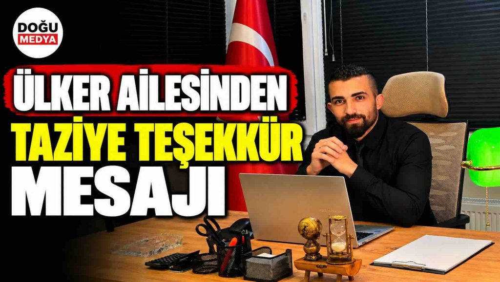 Ülker Ailesinden Taziye Teşekkür Mesajı 