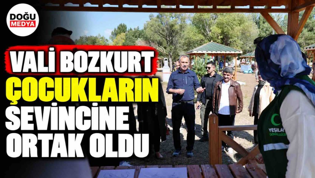 Vali Bozkurt Çocukların Sevincine Ortak Oldu