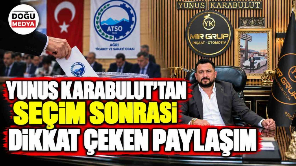 Yunus Karabulut’tan Seçim Sonrası Dikkat Çeken Paylaşım